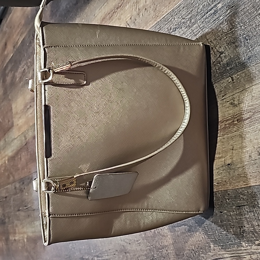 Madison West Rose Gold Handbag